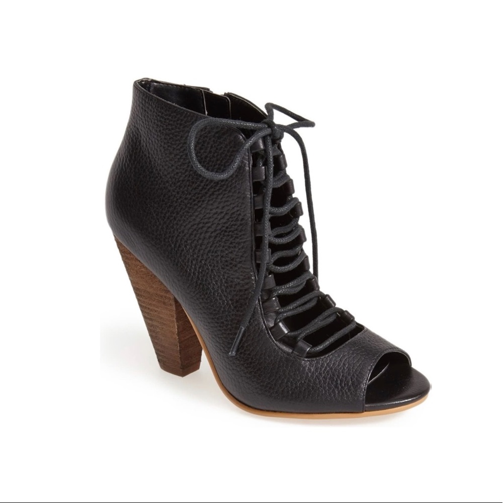 BP. Addie Open Toe Bootie